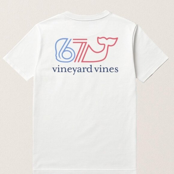 Vineyard Vines 67 Unisex T Shirt - Picture 1 of 5